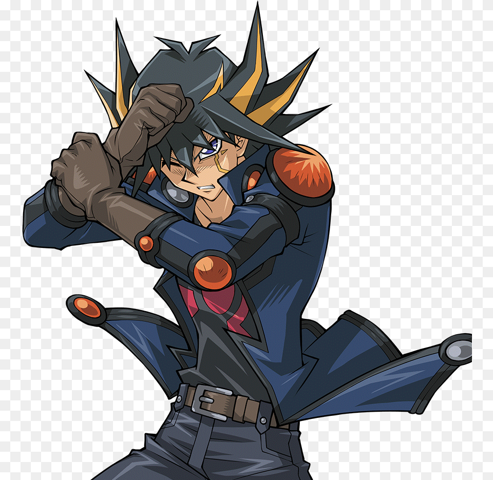 Yusei Fudo Cartoon, Book, Comics, Publication, Person Free Png