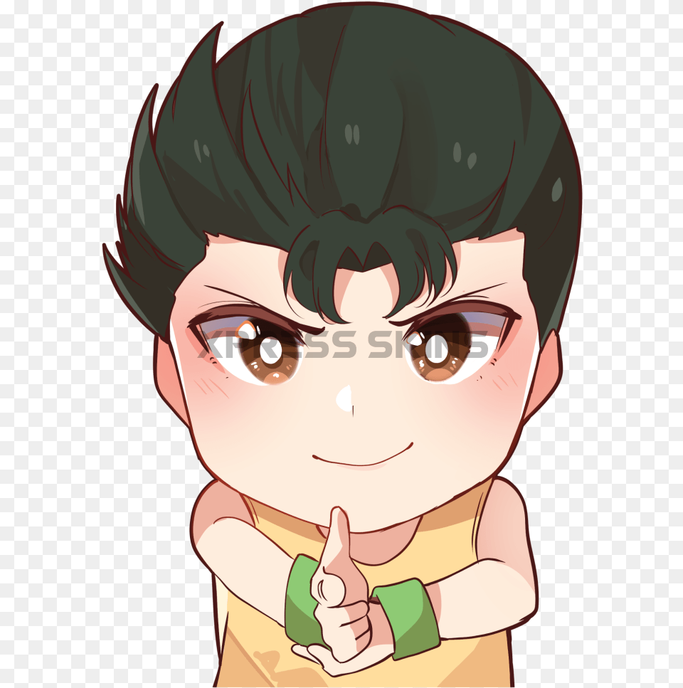 Yusuke Fictional Character, Finger, Body Part, Book, Comics Png Image