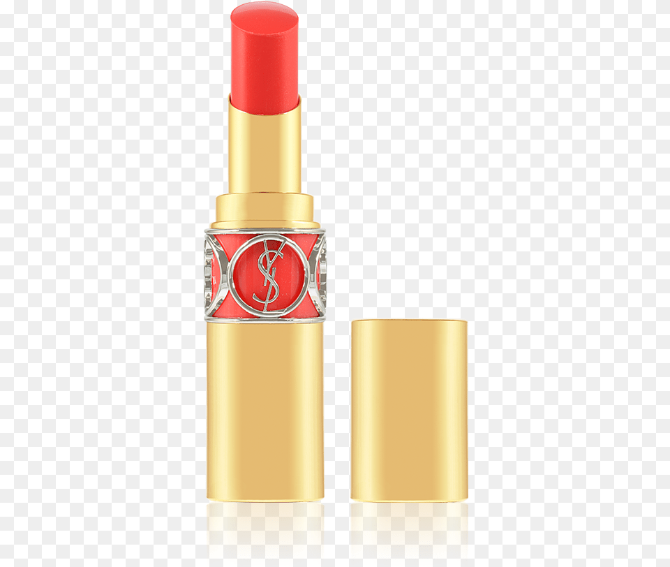 Yves Saint Laurent Ysl Rouge Volupte Shine Nr Rouge Volupte Shine, Cosmetics, Lipstick, Bottle, Perfume Png