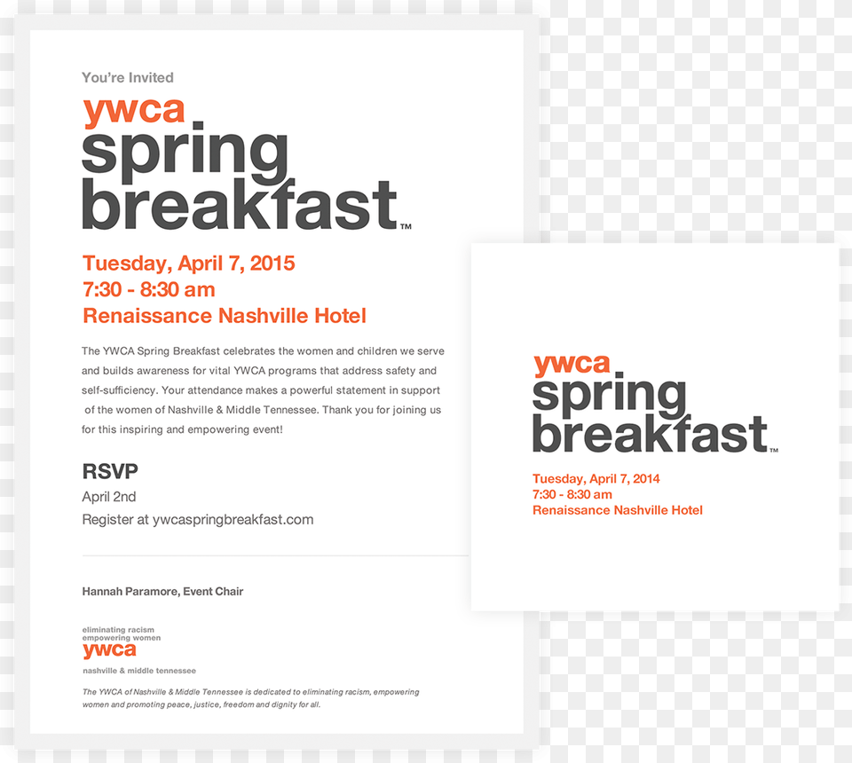 Yw Spring Breakfast Print Graphic Design, Advertisement, Poster, Page, Text Free Transparent Png