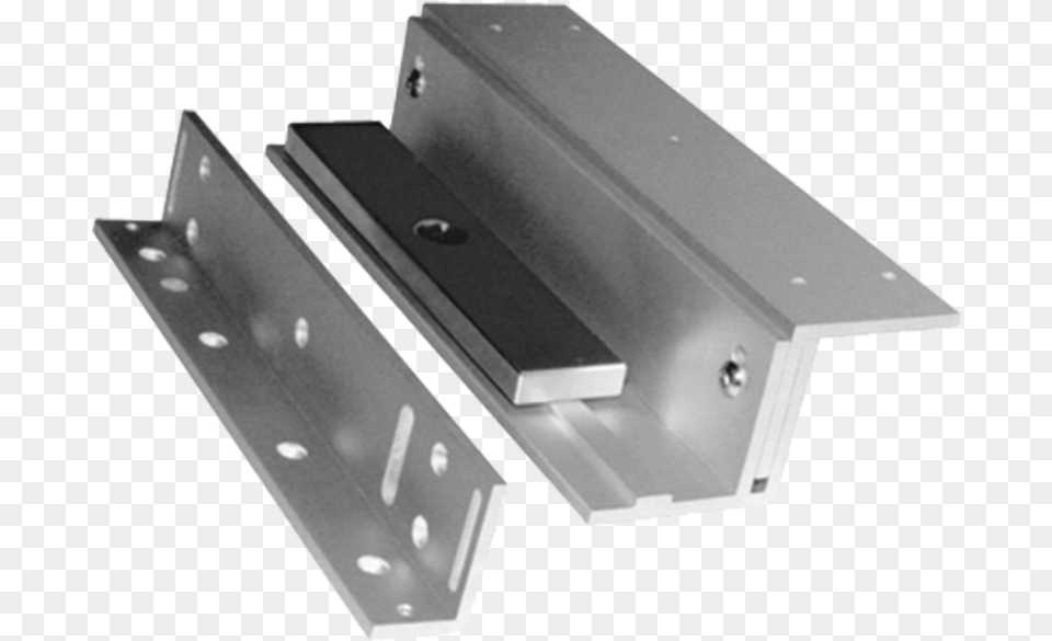 Z Bracket For 600 Pound Mag Locks Zl 600 Bracket For Mounting Lock, Aluminium Png Image