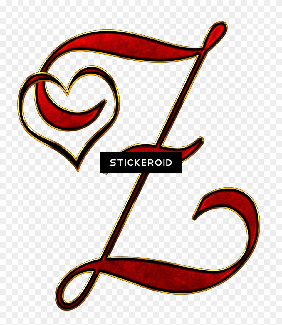 Z Clipart Heart Images In Z Letter, Alphabet, Ampersand, Symbol, Text Free Png Download