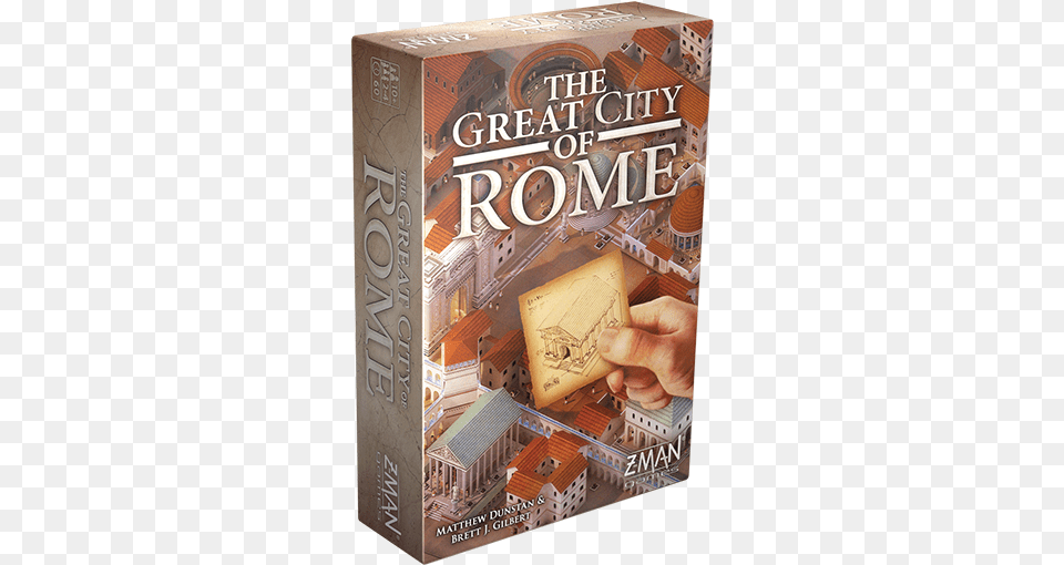 Z Man Games Has Announced The Great City Of Rome Designed Rome, Book, Publication, Baby, Person Free Png Download
