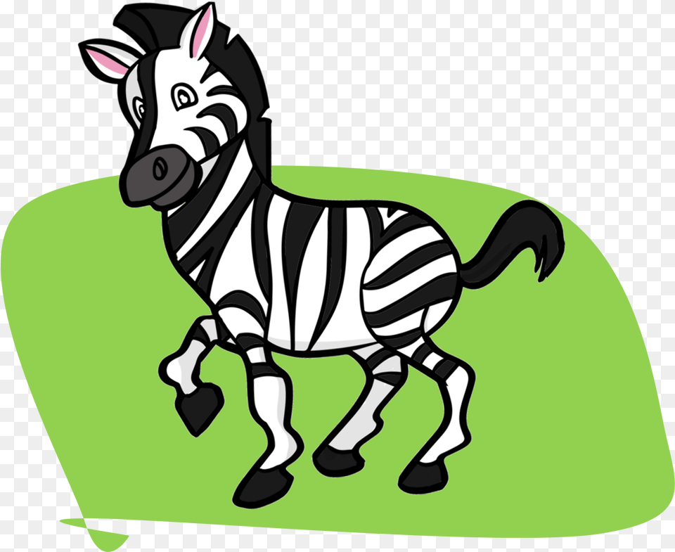 Z Words Transparent Background Zebra Clipart, Stencil, Animal, Mammal, Wildlife Free Png Download
