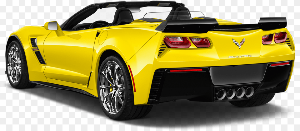Z06 Stage 3 Spoiler, Car, Vehicle, Transportation, Convertible Free Png Download