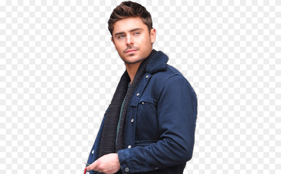 Zac Efron Jeans Zac Efron Clipart, Clothing, Coat, Jacket, Adult Free Png