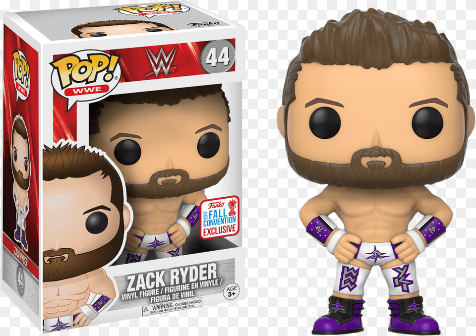 Zack Ryder Nycc17 Pop Vinyl Figure Chris Jericho Funko Pop, Baby, Person, Face, Head Free Png Download