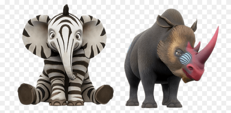 Zafari Characters Zoomba And Renalda, Animal, Bear, Mammal, Wildlife Free Transparent Png