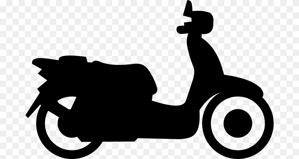 Zager Scooter, Gray Free Png Download