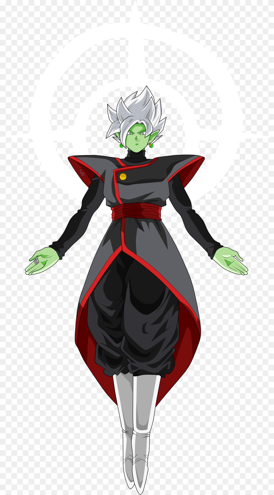 Zamasu Fusion Light Ring By Frost Z Daseuzo Merged Zamasu Ring Of Light, Book, Comics, Publication, Adult Free Png