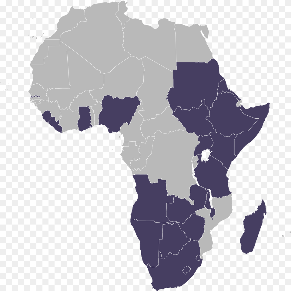 Zambia Africa Map, Chart, Plot, Atlas, Diagram Free Transparent Png
