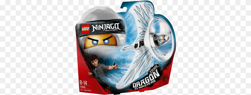 Zane Dragon Master Lego Ninjago Spinners 2018, Advertisement, Poster, Person, Hot Tub Png