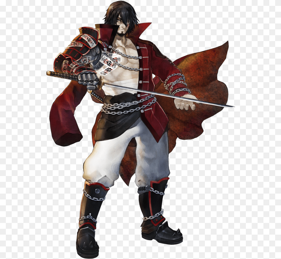 Zangetsu Bloodstained Ritual Of The Night, Clothing, Costume, Person, Adult Png