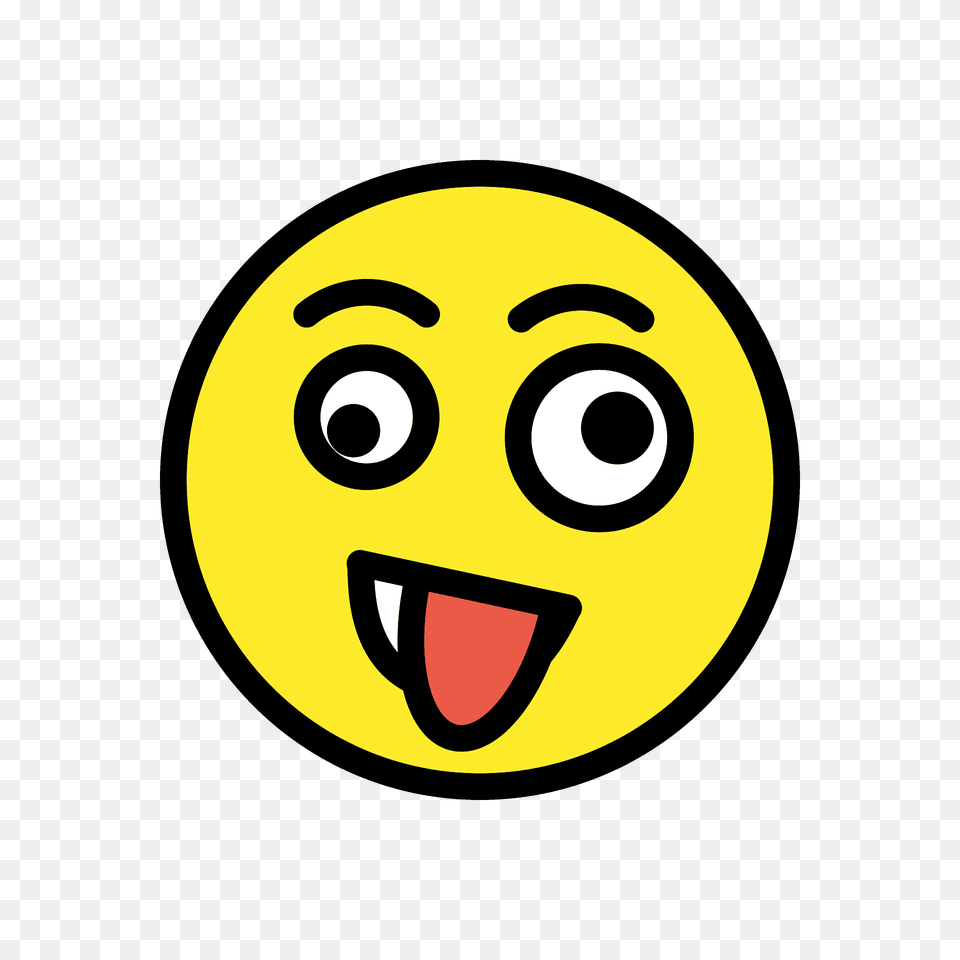 Zany Face Emoji Clipart, Head, Person Png