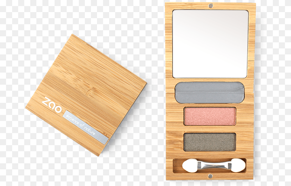 Zao 39secret Garden39 Refillable Eyeshadow Duo Eye Shadow, Paint Container, Palette Png Image