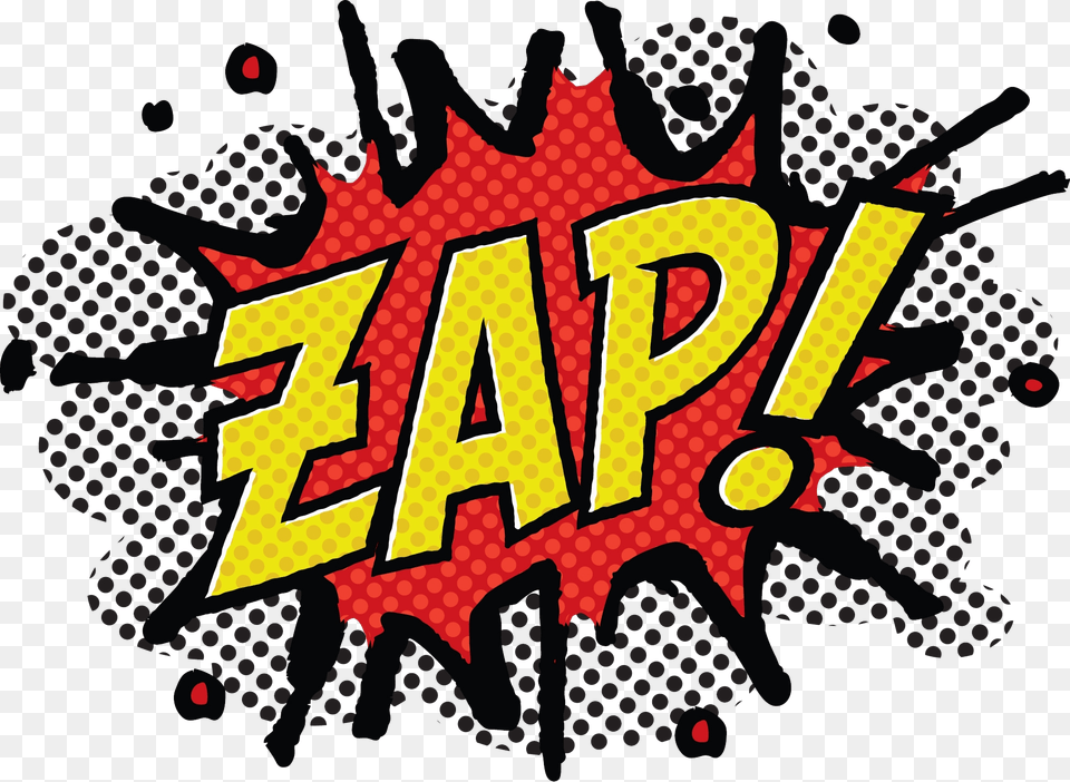 Zap Batman Message Cartoon Illustration, Art, Sticker, Graphics, Person Png Image