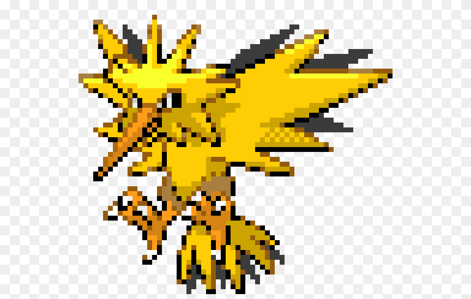 Zapdos, Animal, Bee, Insect, Invertebrate Free Png Download