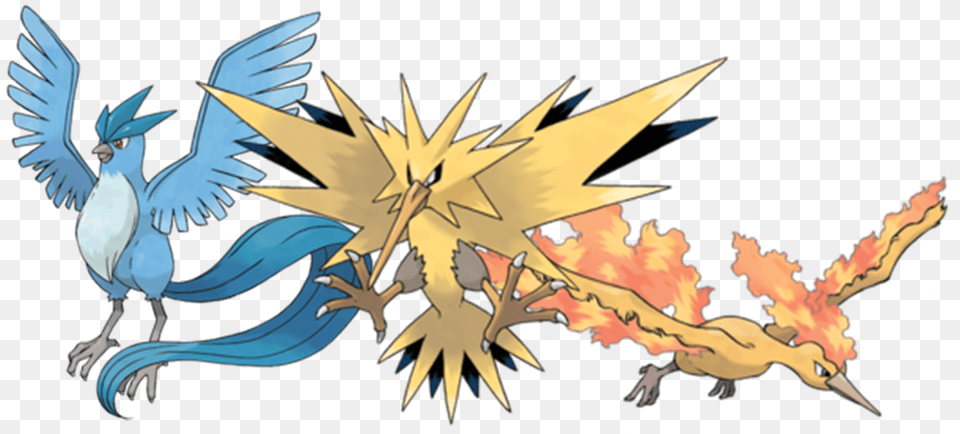 Zapdos Articuno Or Moltres, Animal, Bird, Dragon Png Image