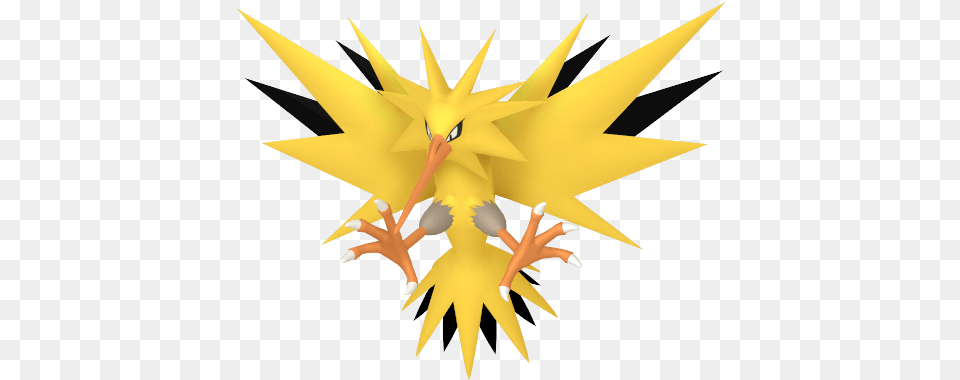 Zapdos Shiny Zapdos Pokemon Home, Animal, Fish, Sea Life, Shark Free Png Download