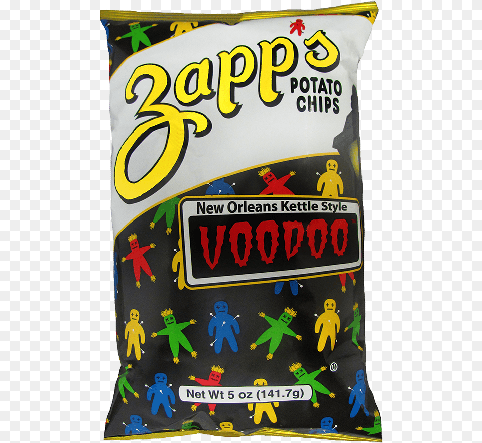 Zapp S Kettle Style Potato Chips Voodoo Chips, Cushion, Home Decor, Pillow, Person Free Png