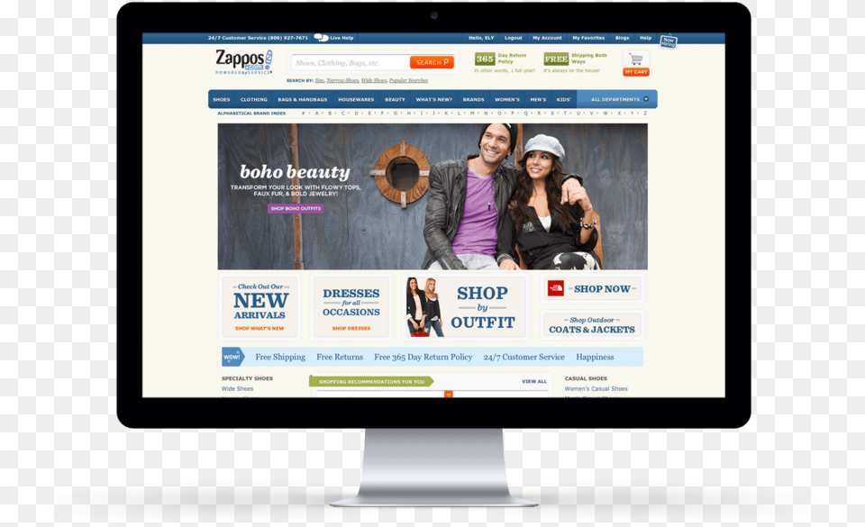 Zappos Ab Mac04 Website, Webpage, File, Adult, Person Png Image