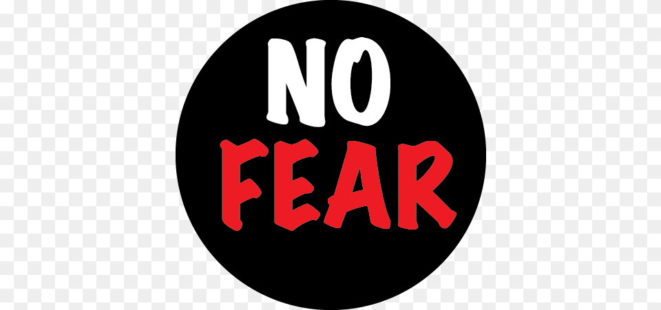 Zapwalls Decals No Fear Fear, Text Free Transparent Png