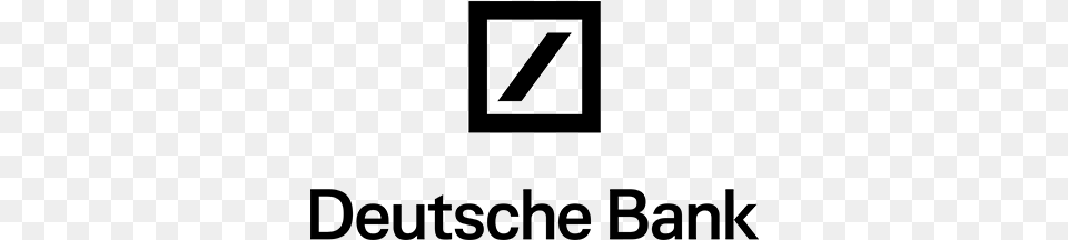 Zara Logo Stickpng Deutsche Bank Logo Black And White, Gray Free Transparent Png