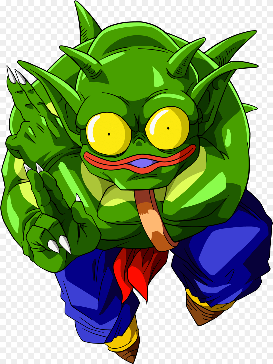 Zarbon Medamatcha Dragon Ball, Green, Art, Baby, Person Png Image