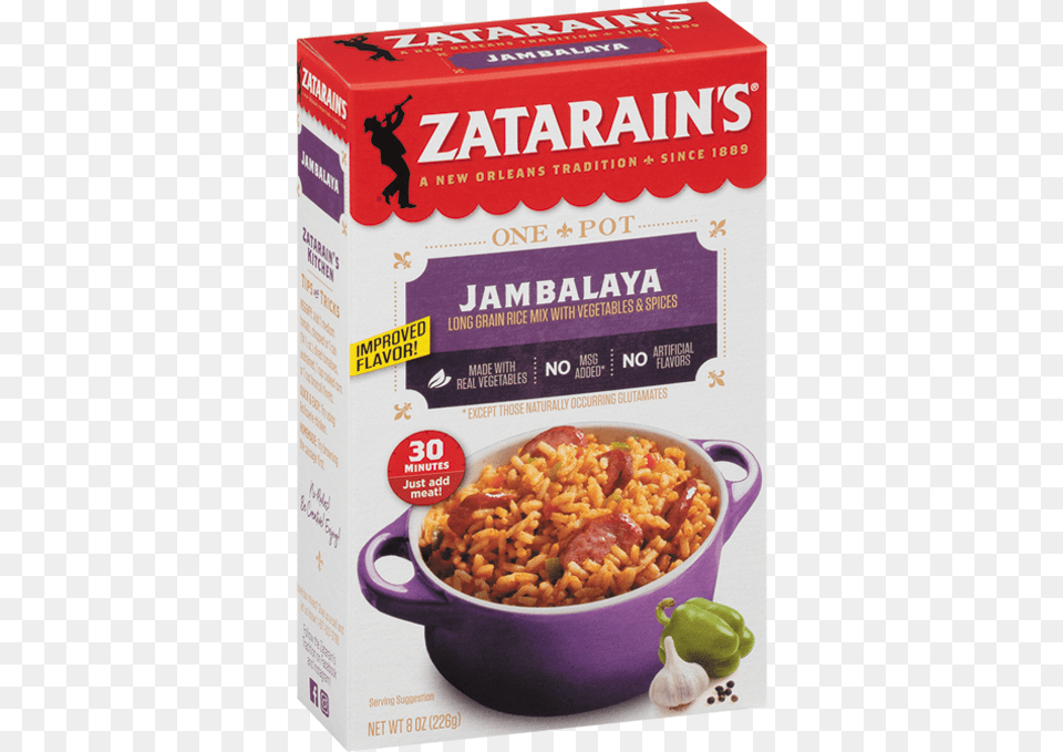 Zatarain S Jambalaya Mix Original Zatarain39s Red Beans And Rice, Food, Meal, Cup, Dish Png