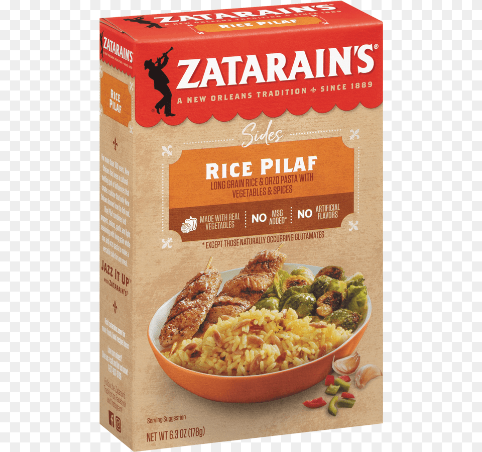 Zatarains New Spanish Rice, Adult, Person, Meal, Man Free Png Download