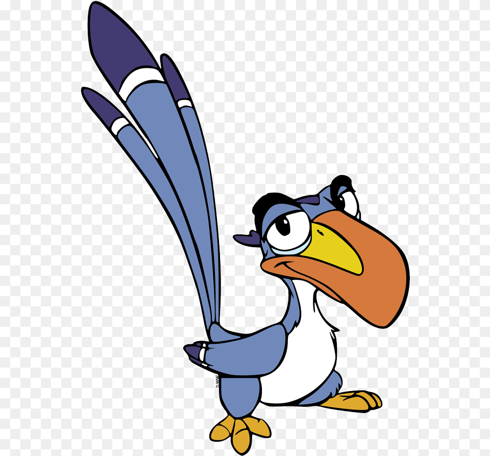 Zazu Lion King Clipart, Animal, Beak, Bird, Cartoon Free Png