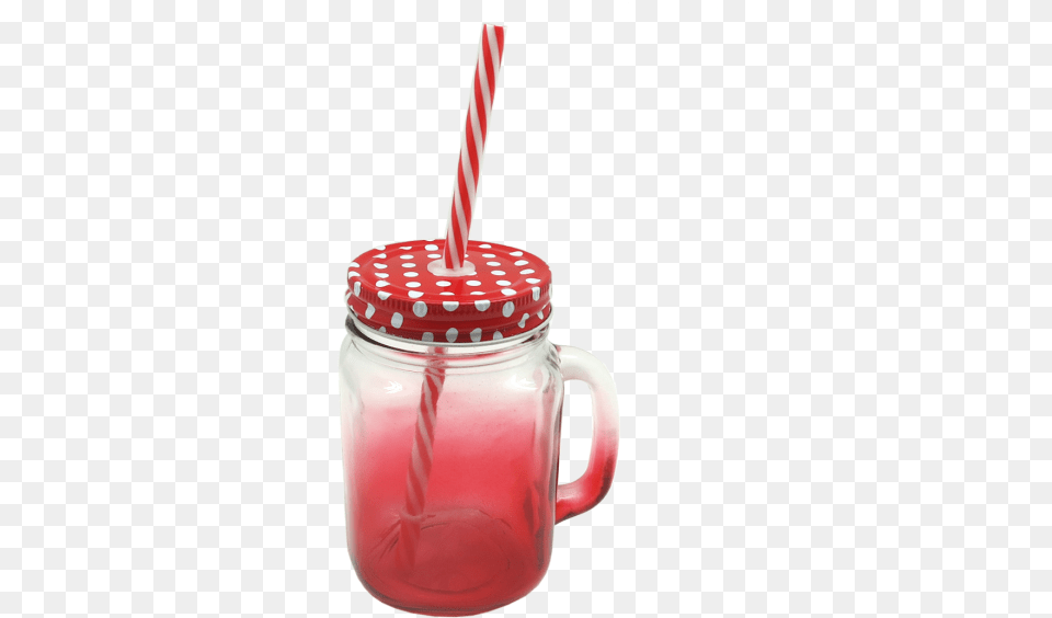 Zb Mason Jar In Red Gradient Woo Woo, Mason Jar Free Transparent Png