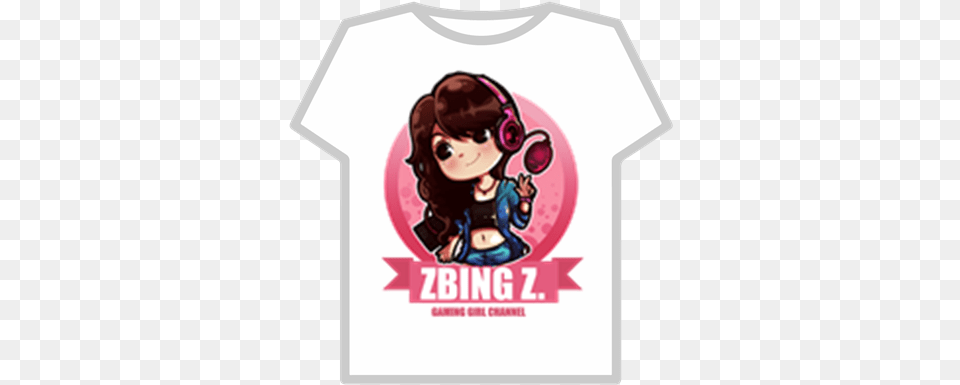 Zbing Z Logo Thailand Product Roblox Roblox Kfc T Shirt, Clothing, T-shirt, Baby, Person Png Image