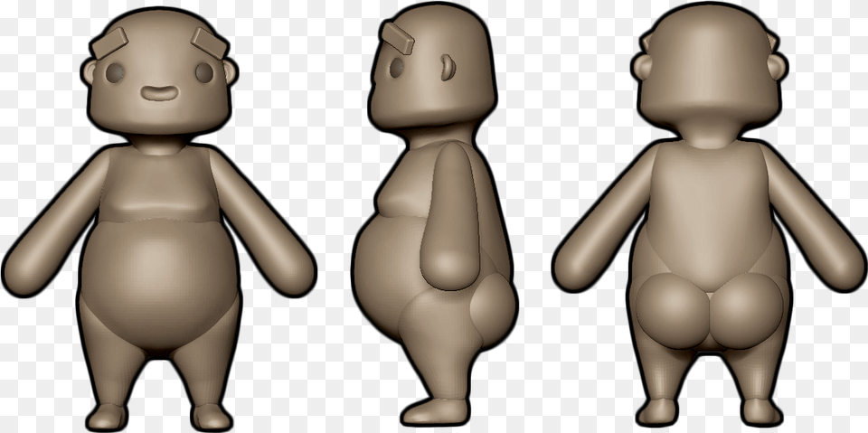 Zbrush Trds Male Model Perspectives Cartoon, Baby, Person, Head Free Png