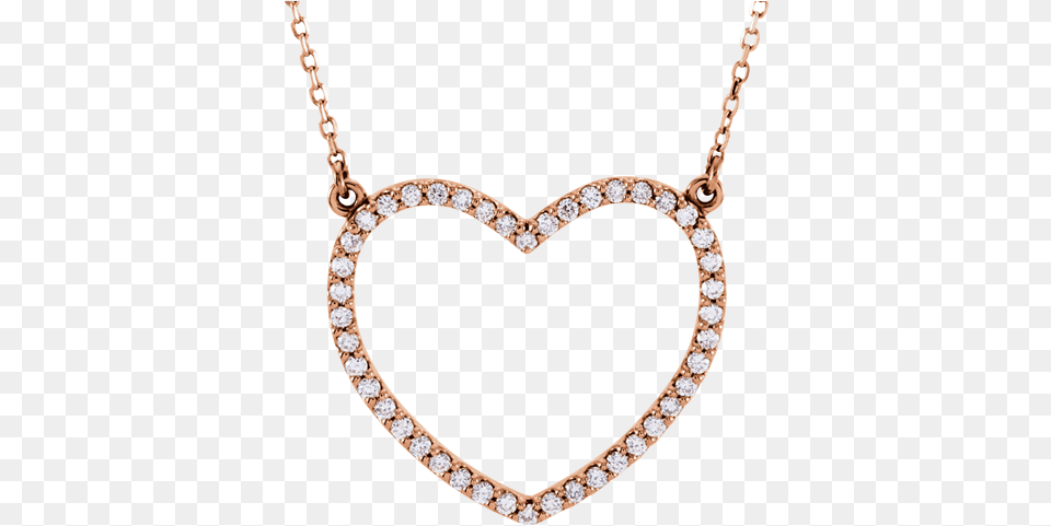 Zdiamond Heart Necklace Fine Necklace For Kid, Accessories, Diamond, Gemstone, Jewelry Free Png Download