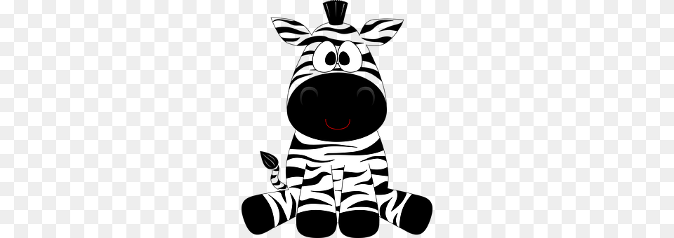 Zebra Stencil, Baby, Person Png