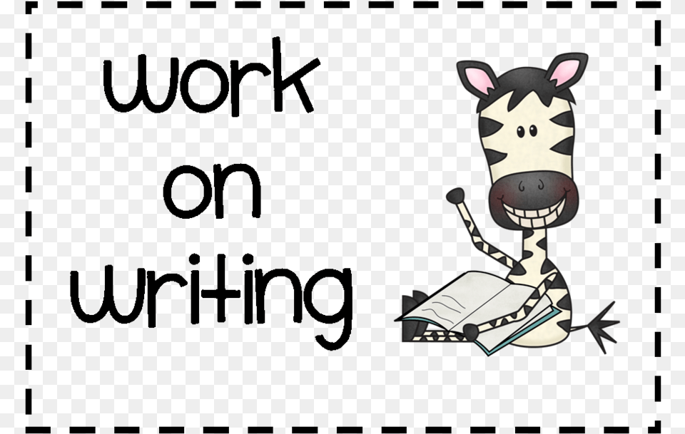Zebra At School Clipart Vector Library Download School Zebra Writing Clip Art Free Png