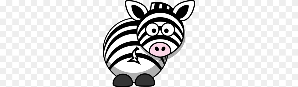 Zebra Clip Art, Stencil, Animal, Mammal, Pig Png Image