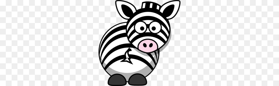 Zebra Clip Art, Animal, Mammal, Pig, Stencil Free Png