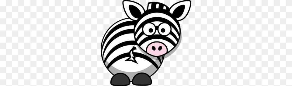 Zebra Cliparts, Stencil, Animal, Mammal, Pig Free Png Download