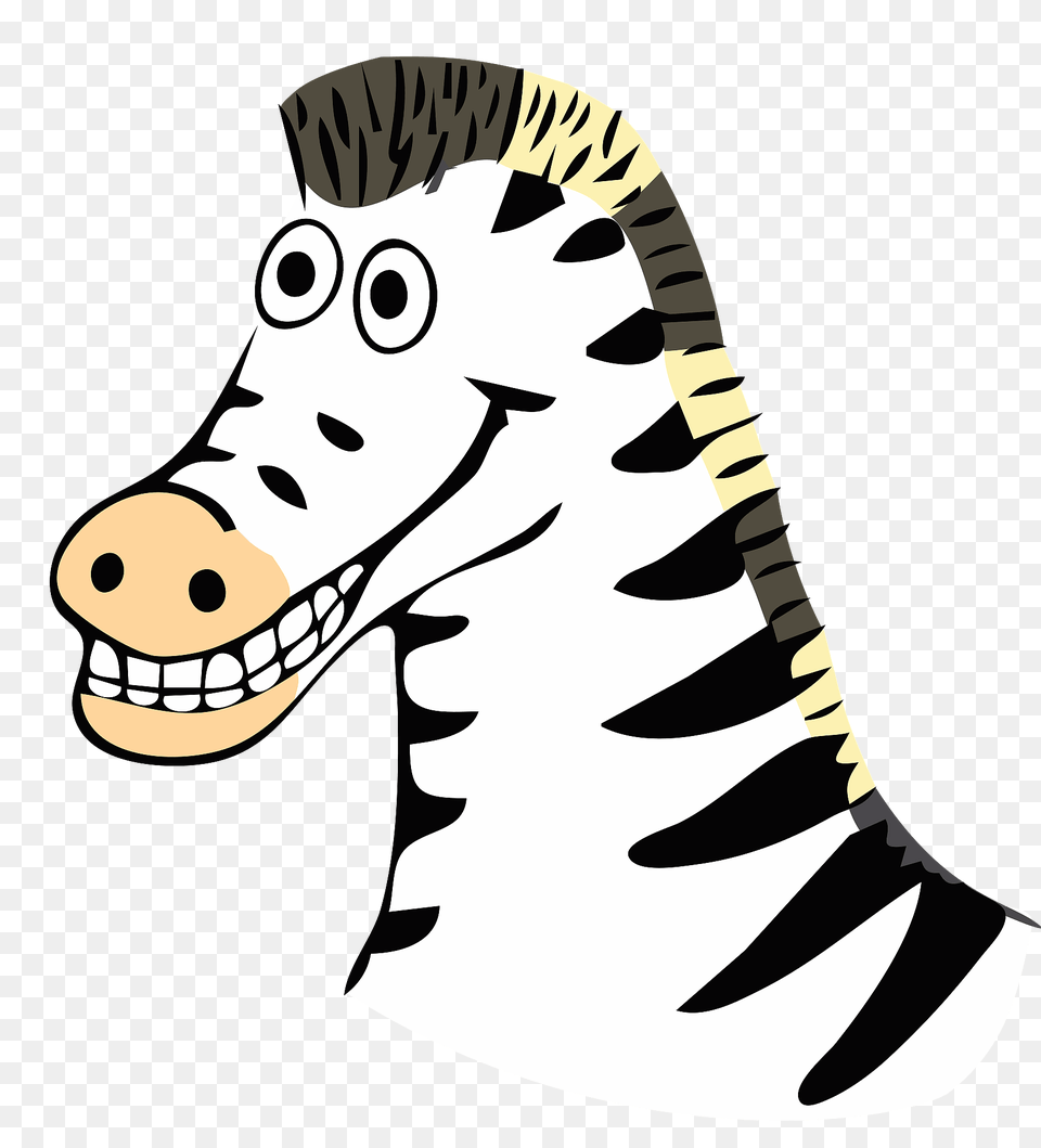Zebra Face Clipart, Animal, Baby, Mammal, Person Png Image