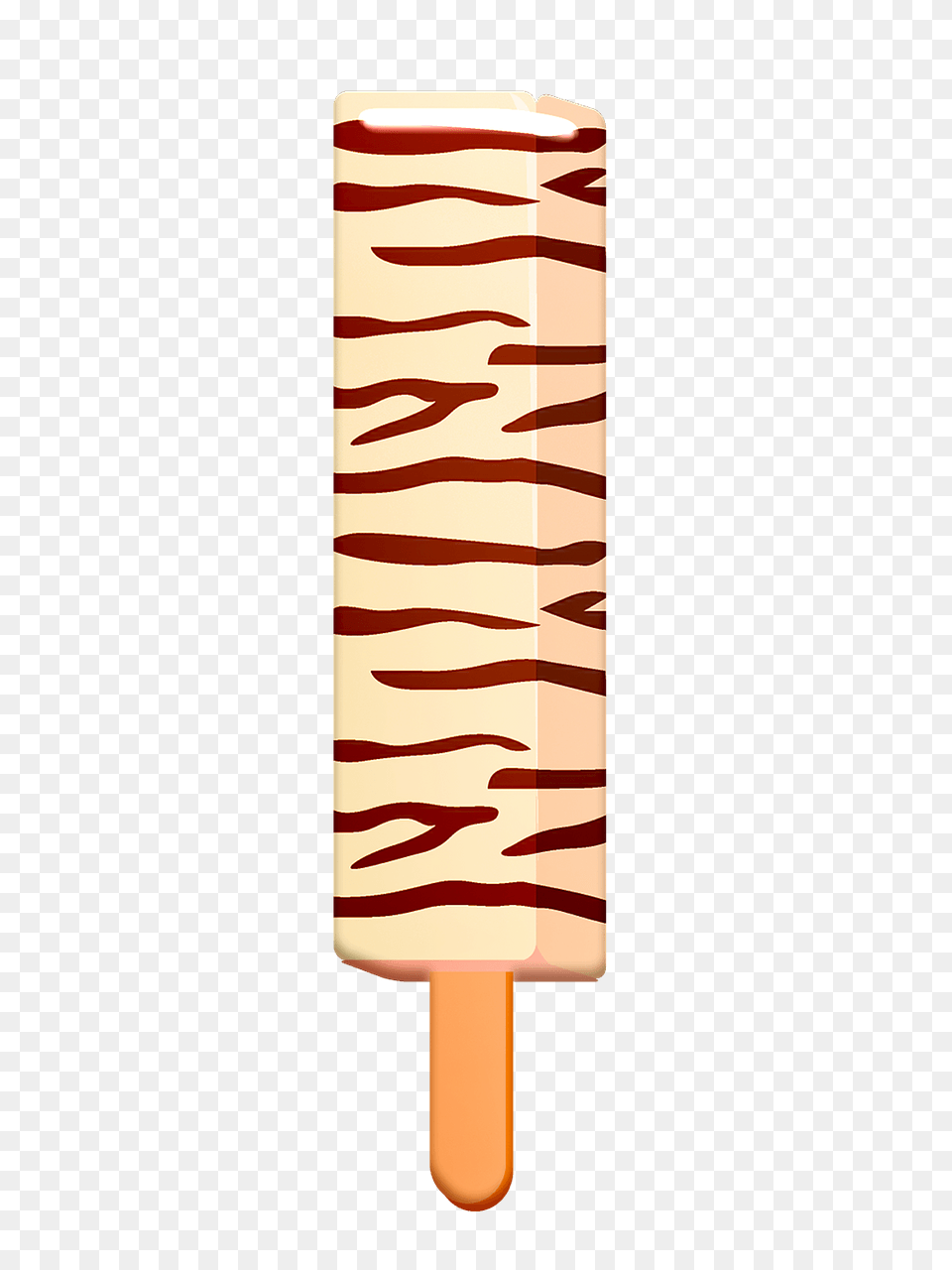 Zebra Ice Lolly Clipart, Food, Person, Ice Pop Free Png