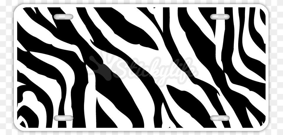 Zebra License Plate Illustration, Stencil, Home Decor, Person, License Plate Png Image