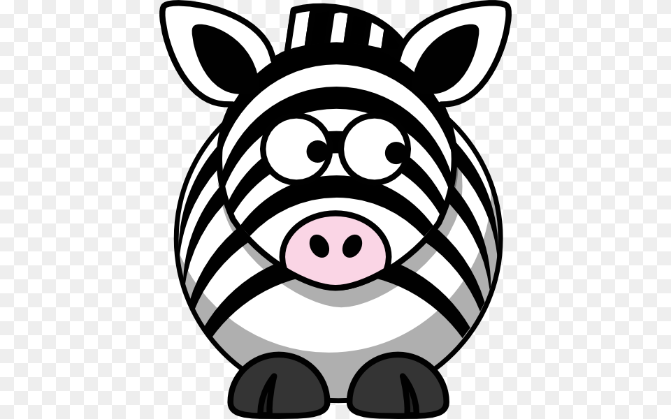Zebra Looking Right Clip Art, Ammunition, Grenade, Weapon, Animal Free Transparent Png