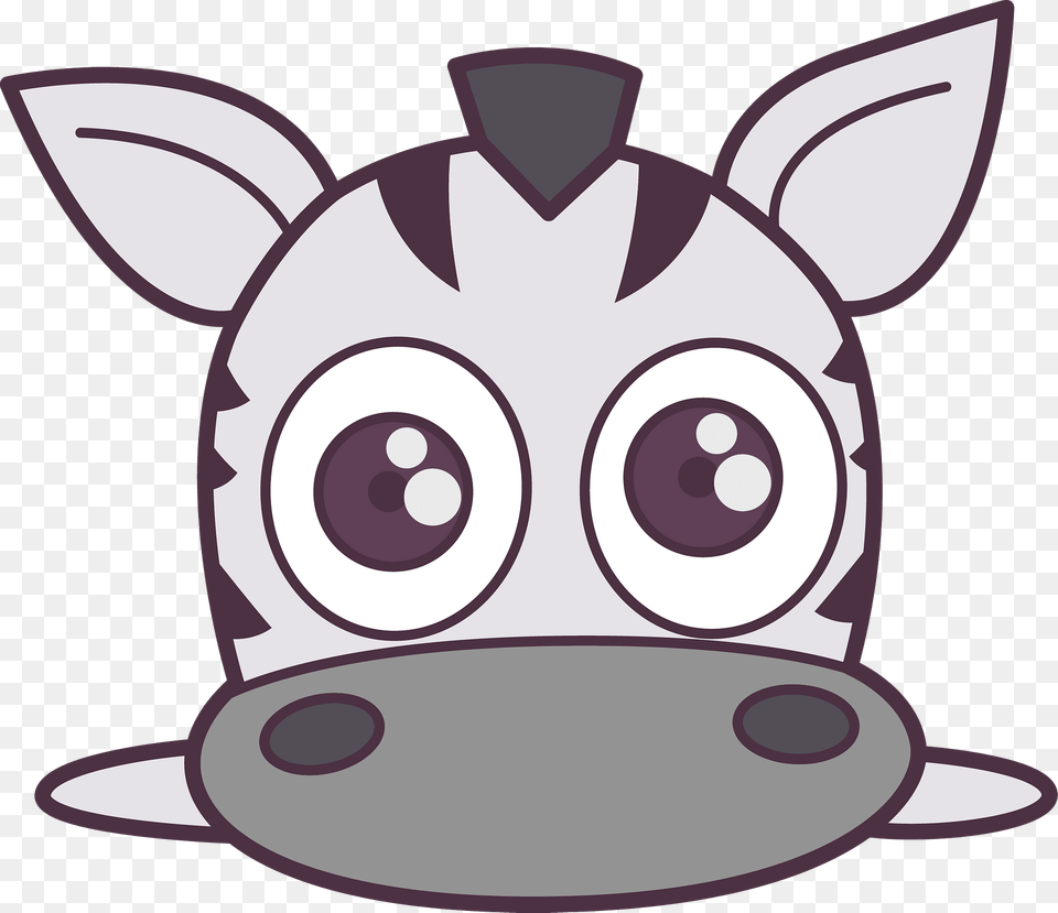Zebra Lying On His Stomach Clipart, Animal, Mammal, Pig, Cattle Png