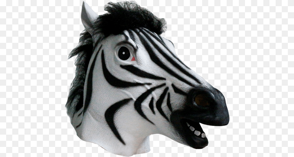 Zebra Mask Zebra Masker, Animal, Mammal, Wildlife Free Png