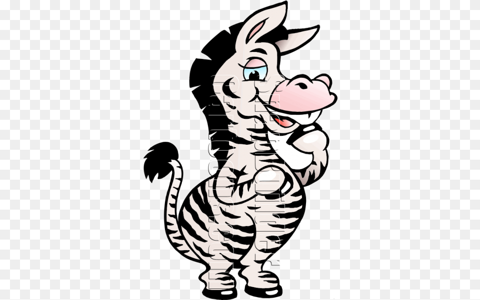 Zebra Standing On Hind Legs, Baby, Person, Face, Head Free Png