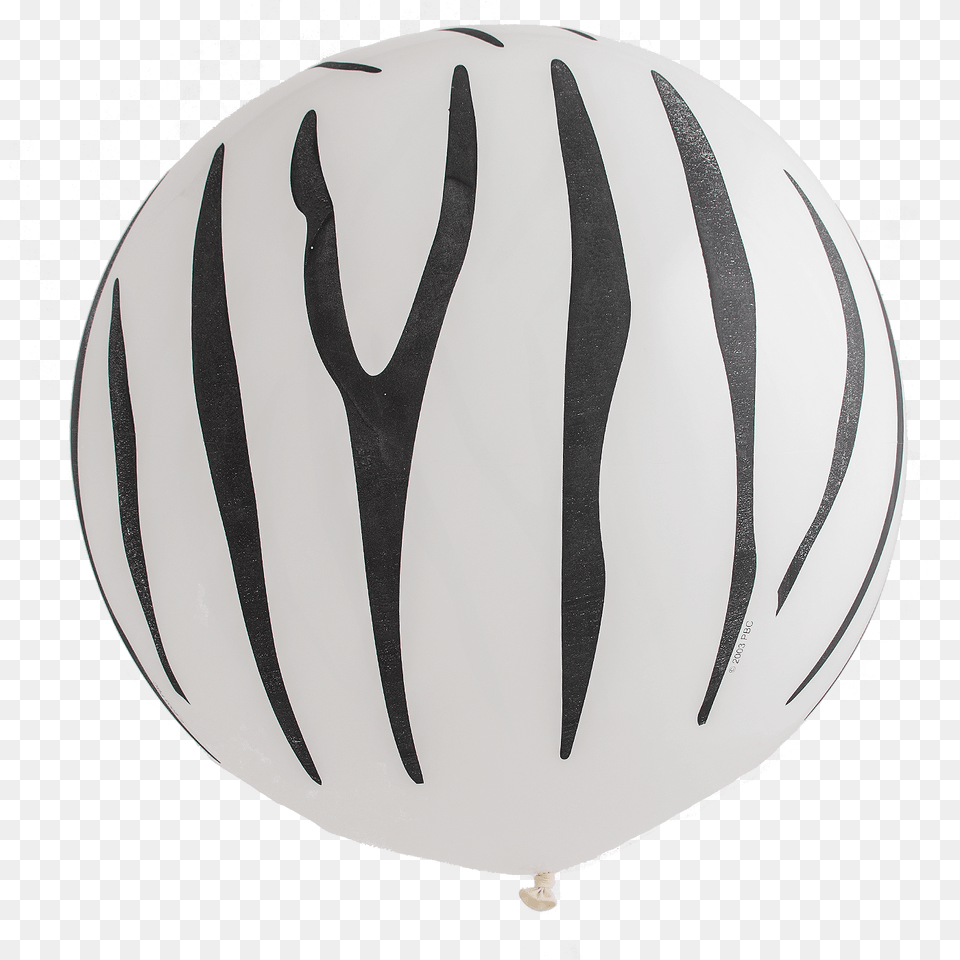 Zebra Stripes Giant Balloon Balloon, Blade, Dagger, Knife, Weapon Png Image