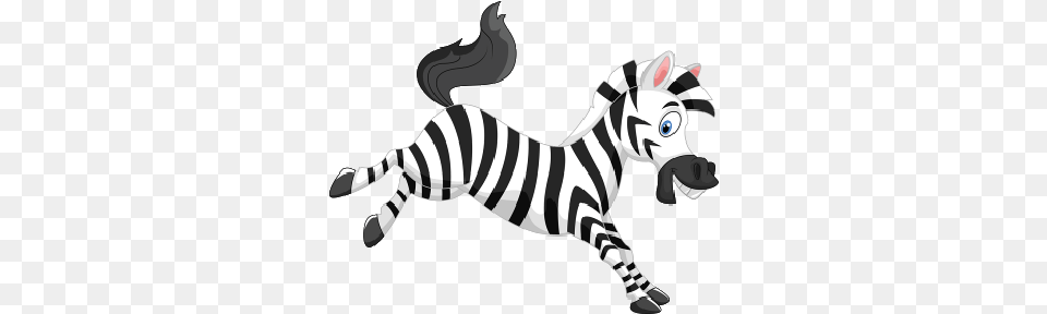 Zebra Transparent Zebra Animation, Animal, Mammal, Wildlife Png