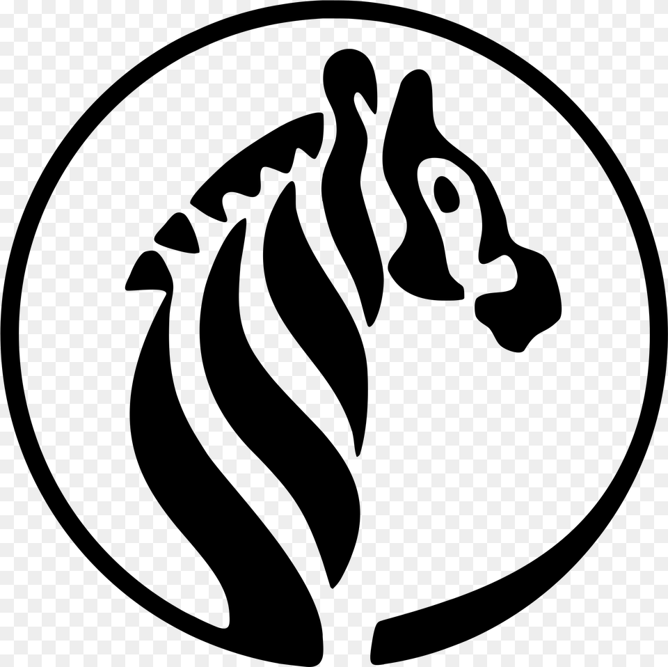 Zebra Vector Art, Gray Free Transparent Png